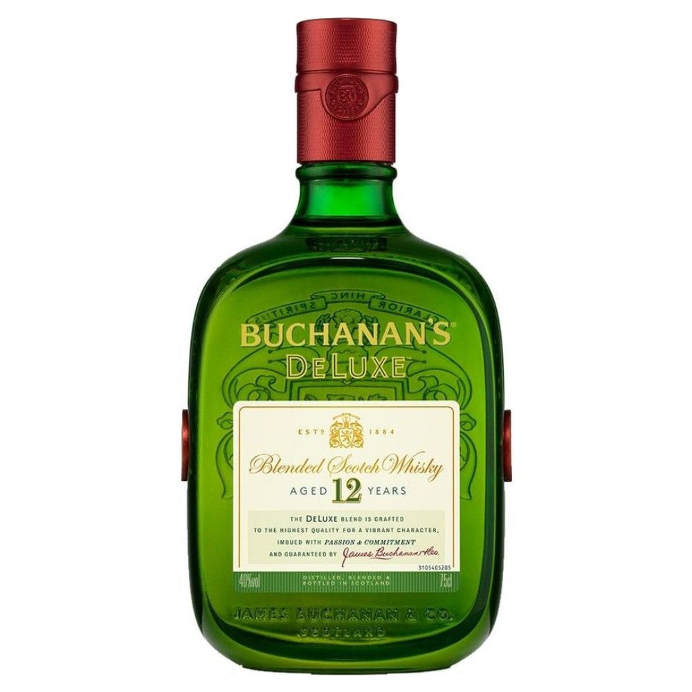 Buchanan's DeLuxe 12 Year Old Scotch Whiskey