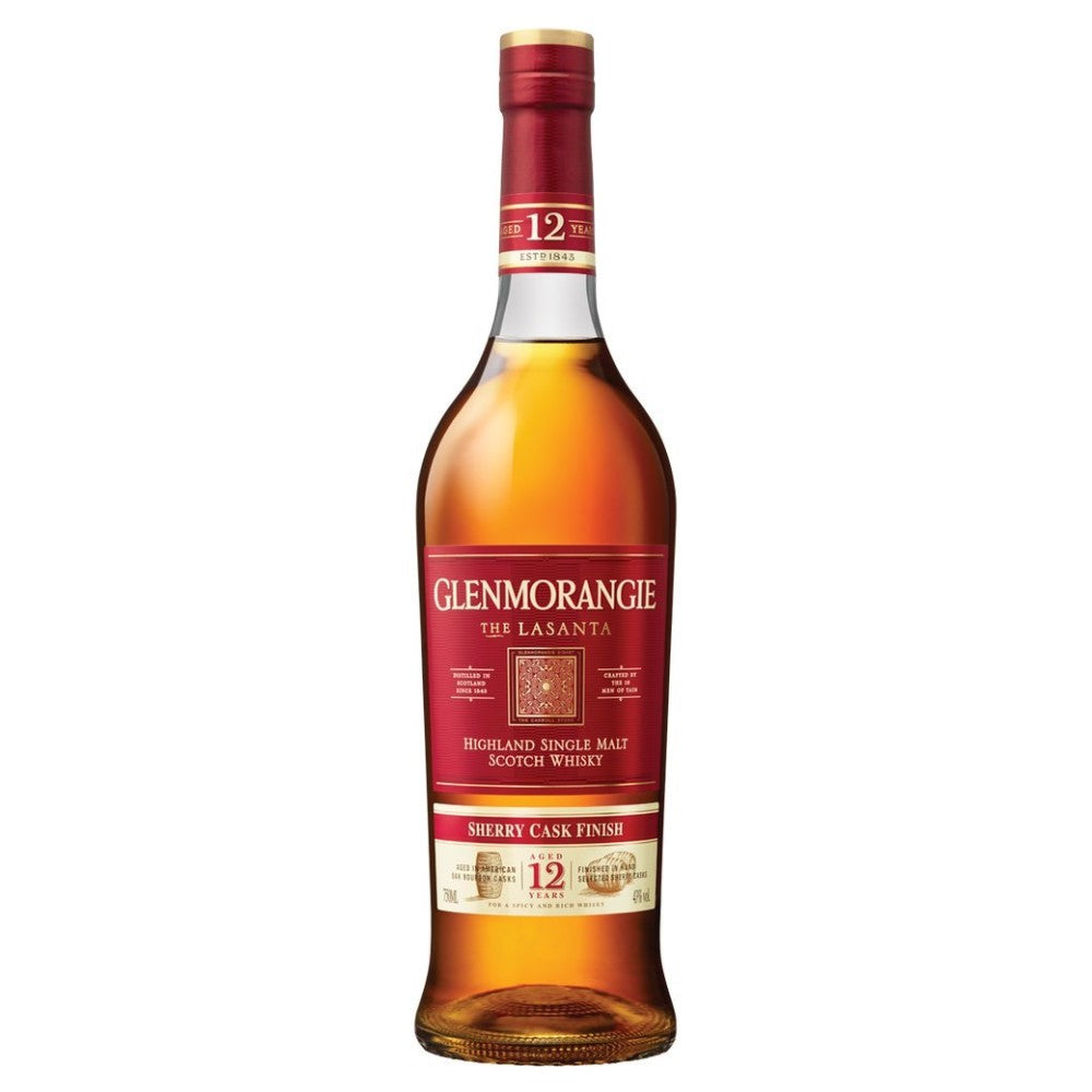 Glenmorangie Lasanta 12 Years Old Sherry Cask Finish Scotch Whiskey