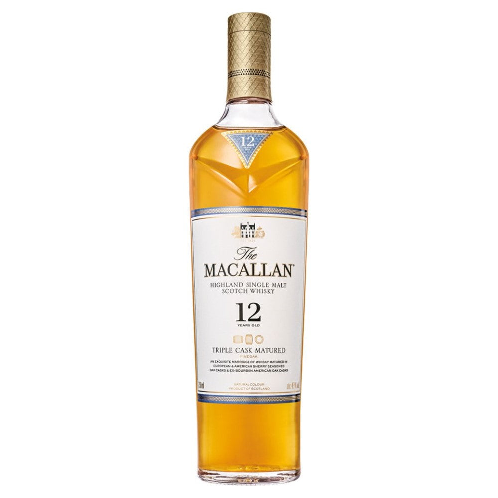 The Macallan Triple Cask 12 Year Old Single Malt Scotch Whiskey