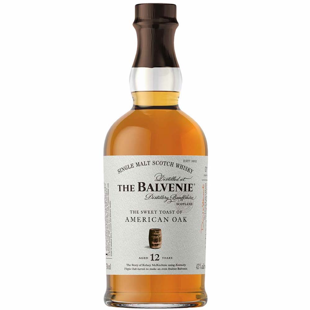 The Balvenie 12 Year Old Sweet Toast of American Oak Scotch Whisky