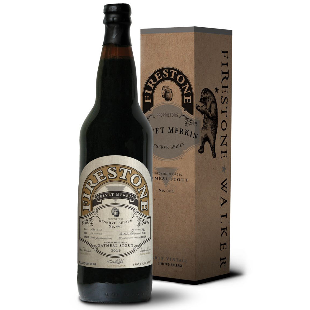 Firestone Walker Velvet Merkin Stout Beer, 2015