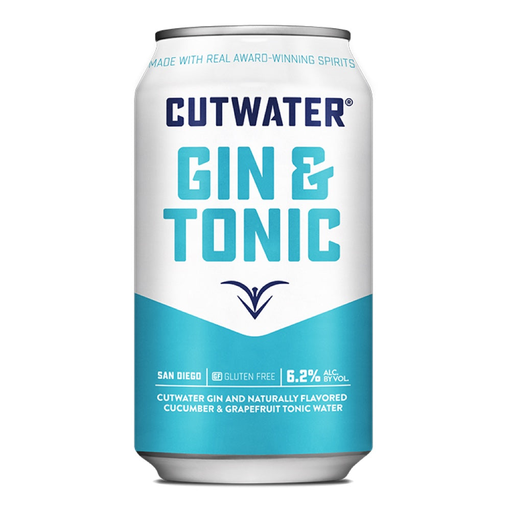 Cutwater Gin & Tonic Cocktail 4pk