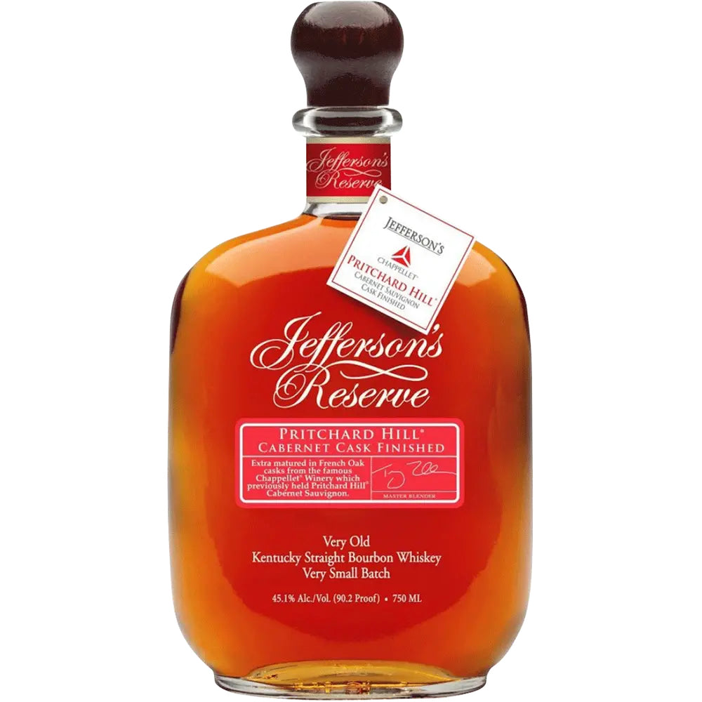Jefferson’s Reserve Pritchard Hill Cabernet Finish Bourbon Whiskey