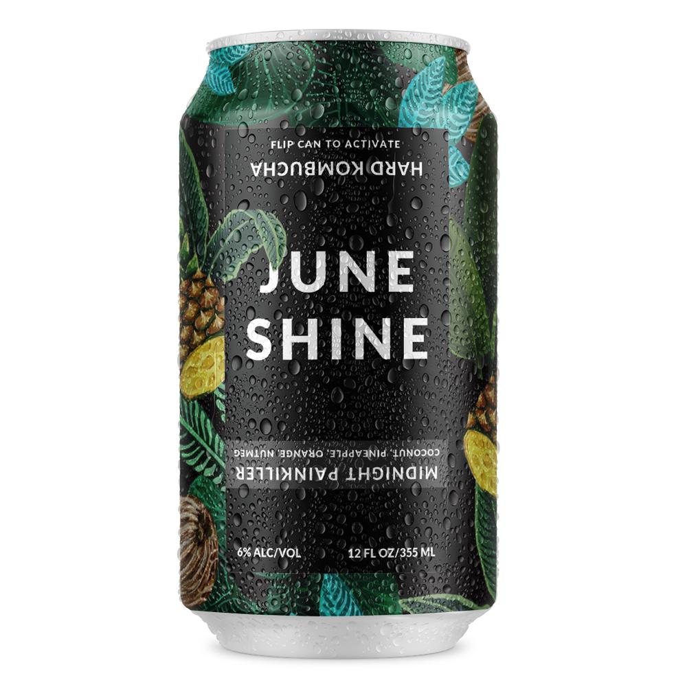 JuneShine Midnight Painkiller Hard Kombucha 6pk