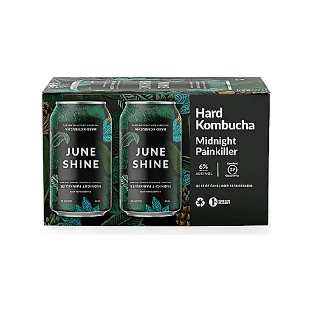 JuneShine Midnight Painkiller Hard Kombucha 6pk