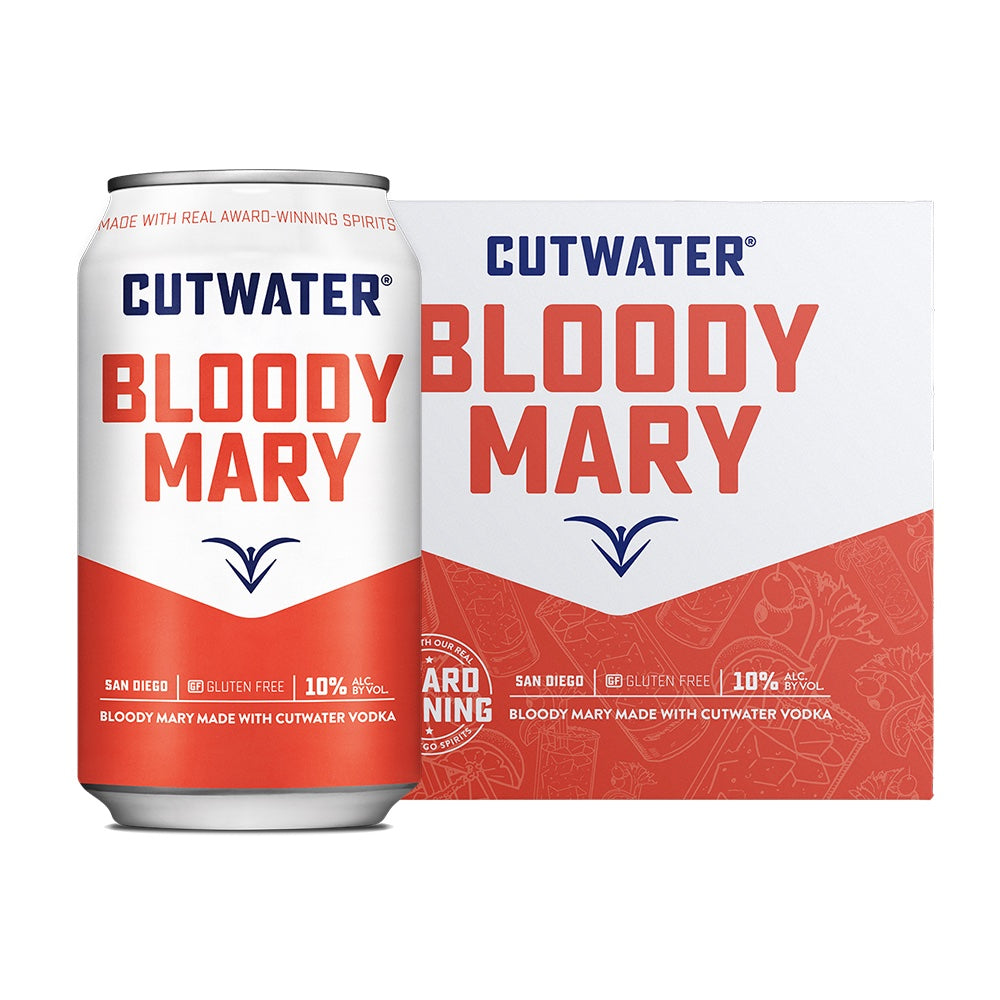 Cutwater Mild Bloody Mary Cocktail 4pk