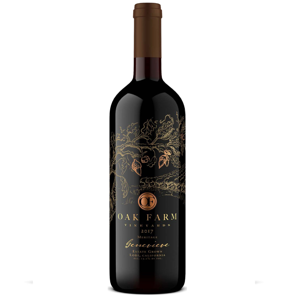 Oak Farm Genevieve Meritage Red Blend Lodi California, 2017
