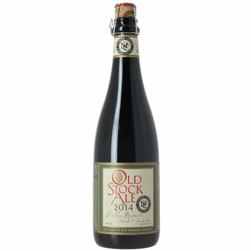 North Coast Old Stock Rye Beer, 2014