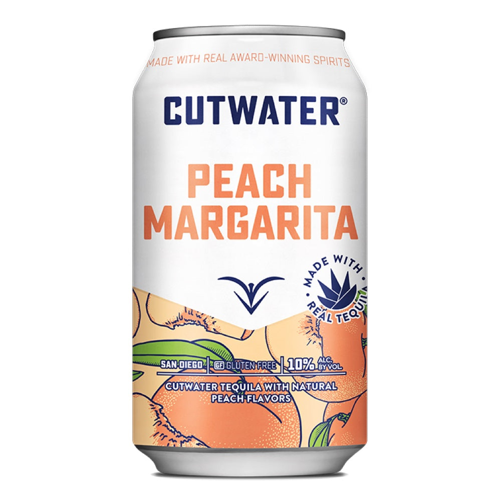 Cutwater Peach Margarita Cocktail 4pk