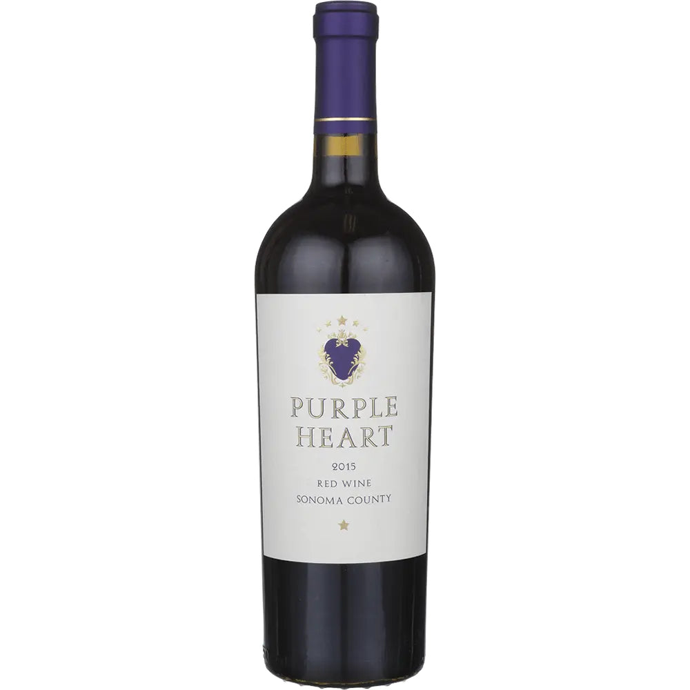 Purple Heart Red Wine Sonoma California