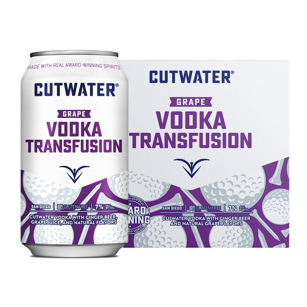 Cutwater Grape Transfusion Cocktail 4pk