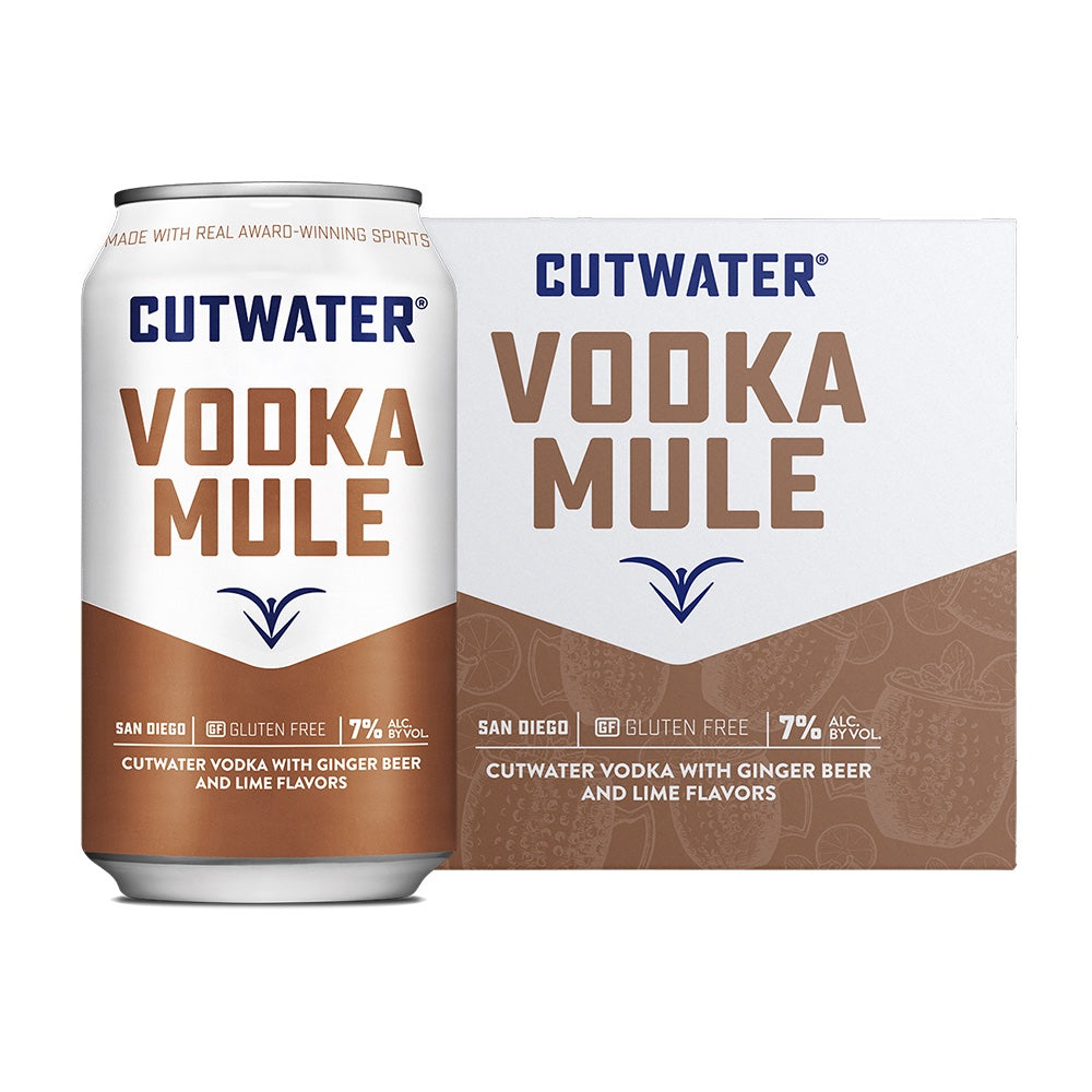 Cutwater Vodka Mule Cocktail 4pk