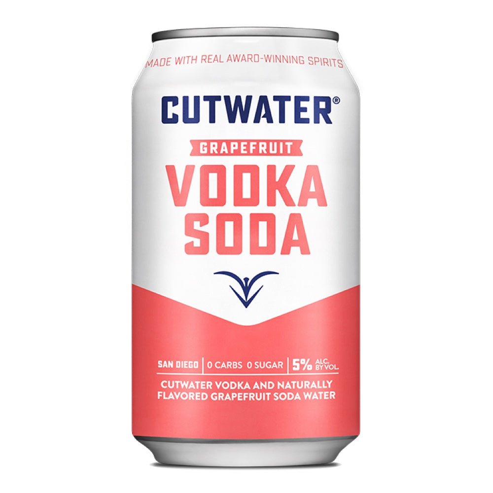 Cutwater Grapefruit Vodka Soda Cocktail 4pk