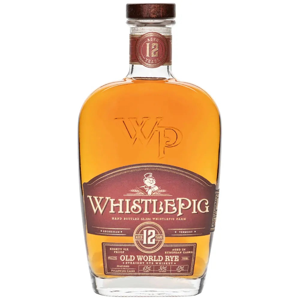 WhistlePig 12 Year Old Cask Rye Whiskey