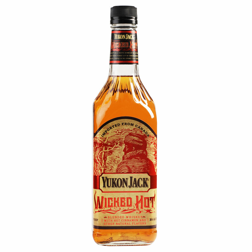 Yukon Jack Wicked Hot Blended Whiskey.