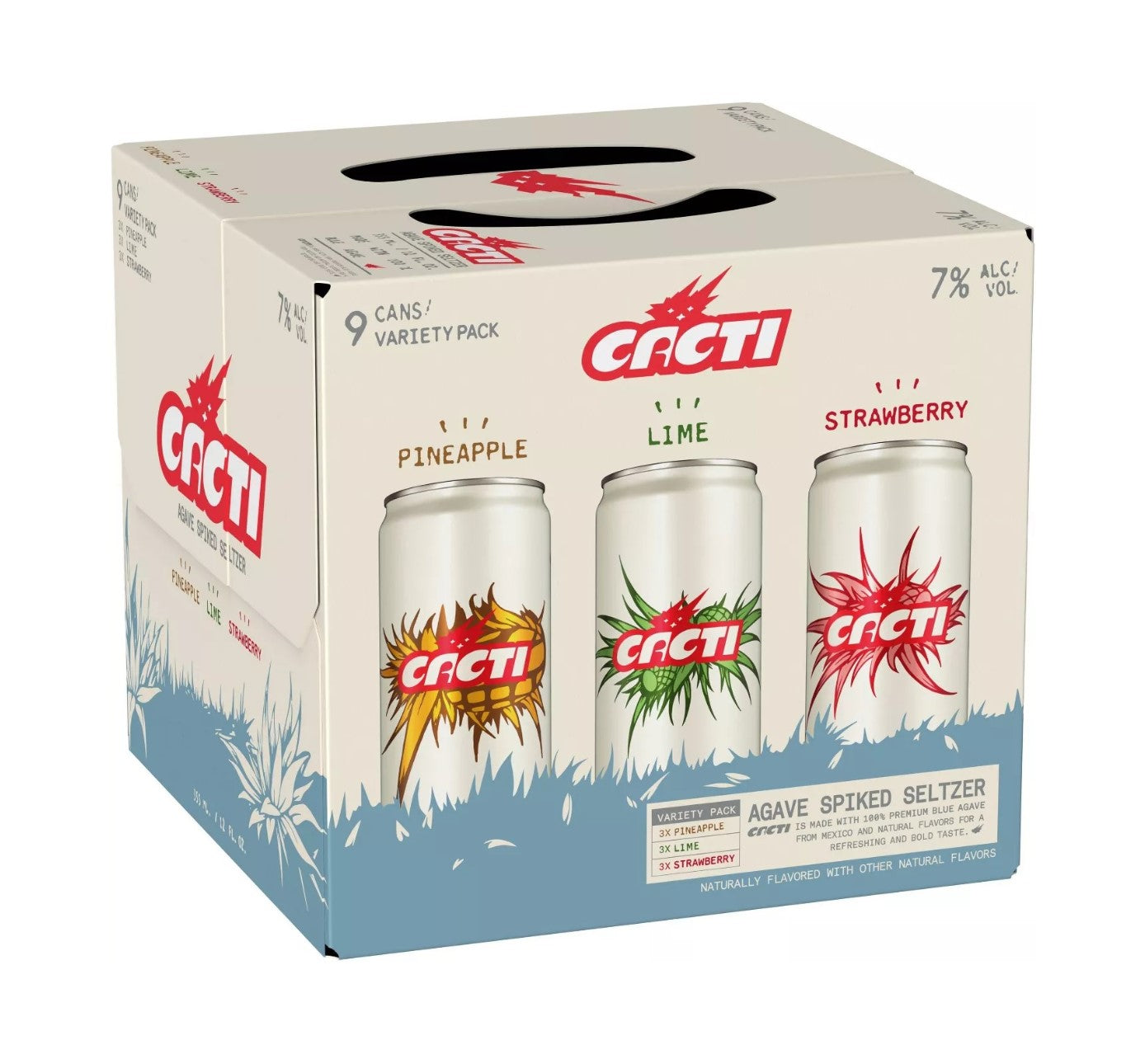 ★お求めやすく価格改定★ Agave Cacti Spiked 9pk Seltzer Hard その他