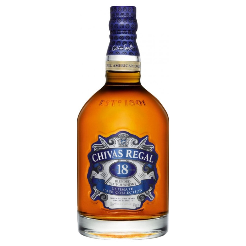 Chivas Regal 18 Year Old Scotch Whiskey