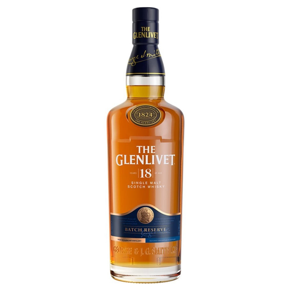 Glenlivet 18 Year Old Single Malt Scotch Whiskey