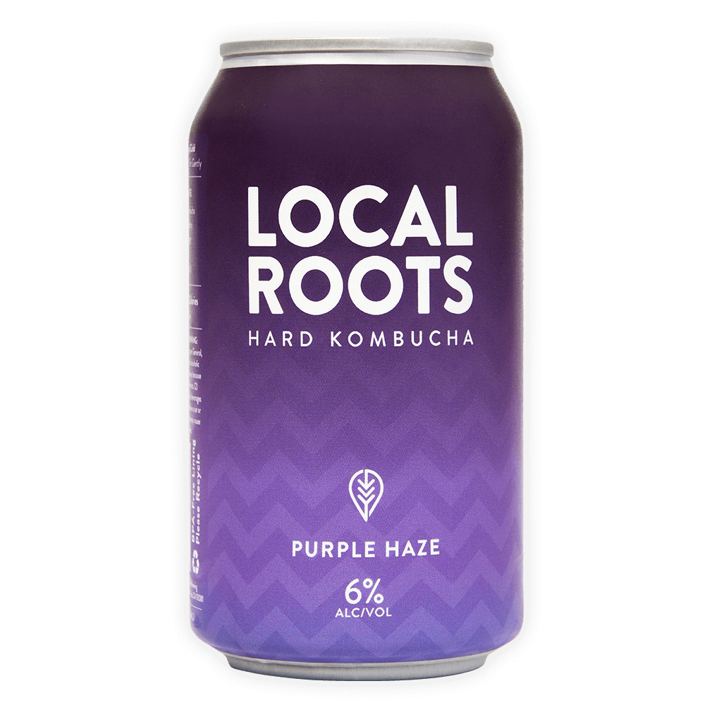 Local Roots Purple Haze Hard Kombucha 6pk