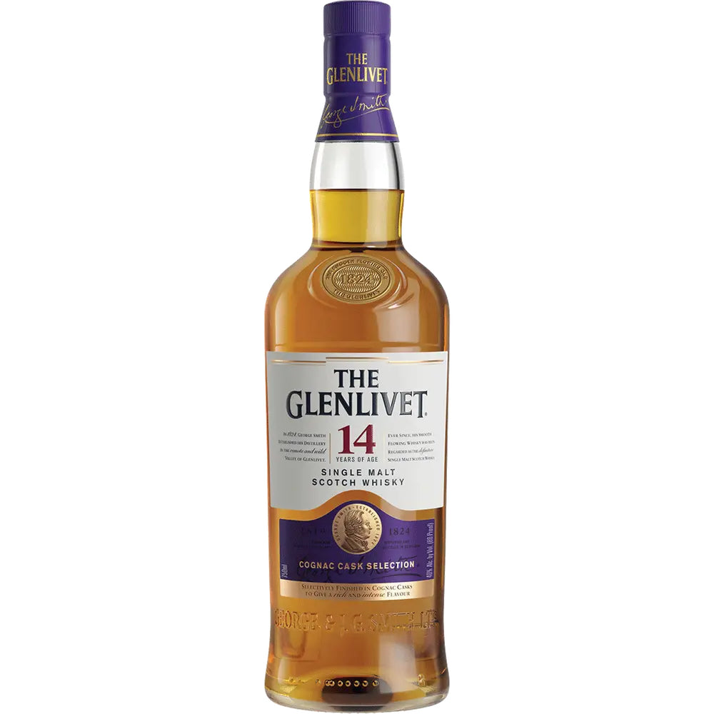 Glenlivet 14 Year Old Single Malt Scotch Whiskey