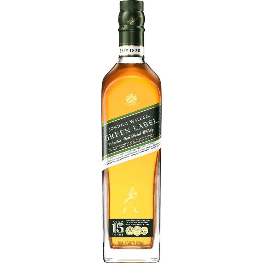 Johnnie Walker Green Label Blended Scotch Whiskey