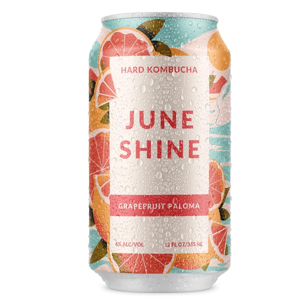 JuneShine Grapefruit Paloma Hard Kombucha 6pk