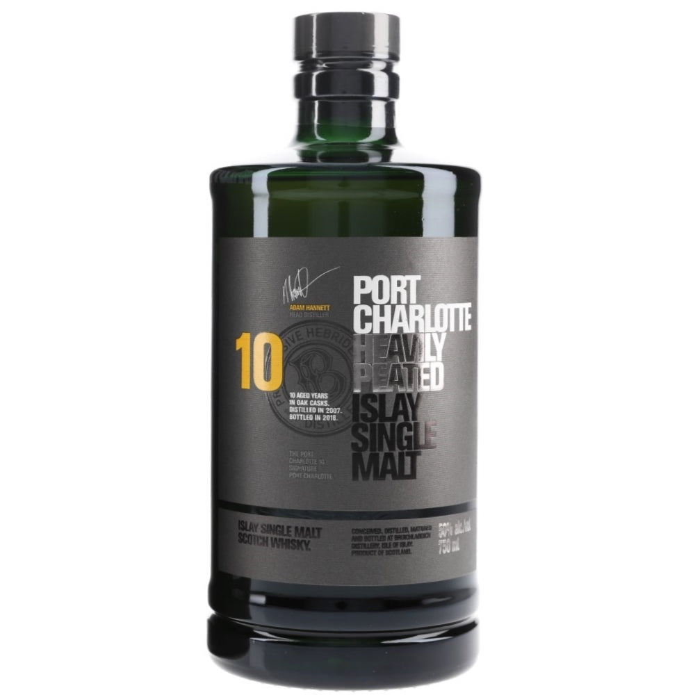 Bruichladdich Port Charlotte Heavy Peated Islay Single Malt Scotch Whisky