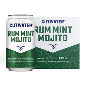 Cutwater Rum Mint Mojito Cocktail 4pk