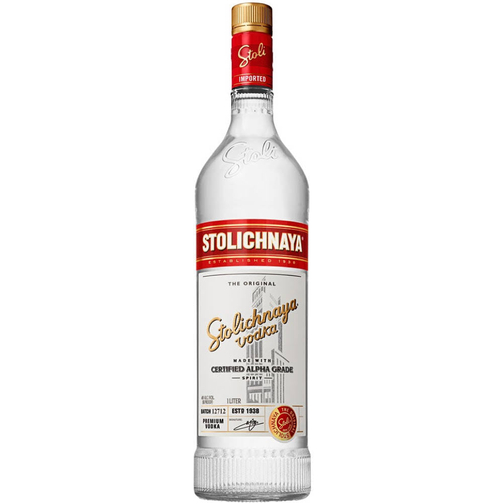 Stolichnaya Vodka 750ml