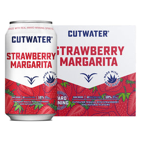 Cutwater Strawberry Margarita Cocktail 4pk
