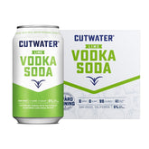 Cutwater Lime Vodka Soda Cocktail 4pk